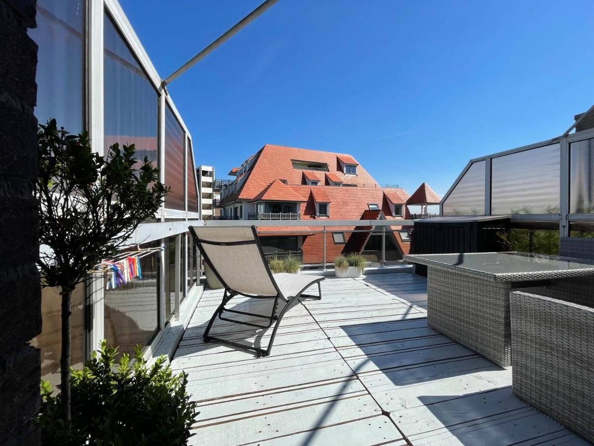 Penthousestudio Met Groot Zonneterras Nieuwpoort Exteriér fotografie